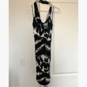NWT Express Fitted Halter Dress